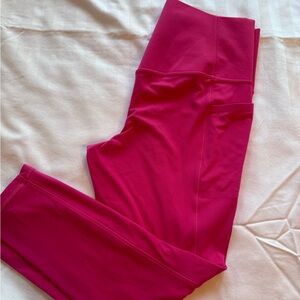 Athleta Fuchsia 7/8 Leggings
